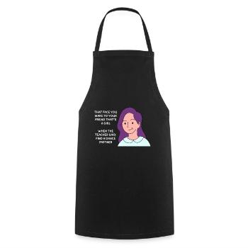 Dance class design for young proud Pinoys - Cooking Apron - black - Front - AI Model Male 185 dark (185cm)