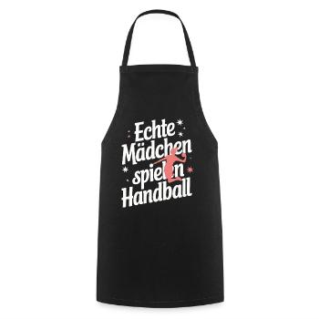Handball Sports Joueurs de handball Joueurs de handball - Tablier de cuisine - noir - Devant - AI Model Male 185 dark (185cm)