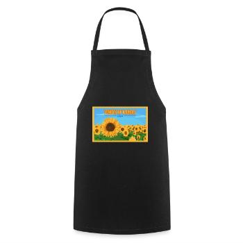 Kansas Fil-Am Design pour les fiers Pinoys - Tablier de cuisine - noir - Devant - AI Model Male 185 dark (185cm)