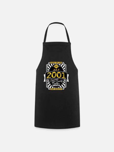 2001 JULY - Cooking Apron - black