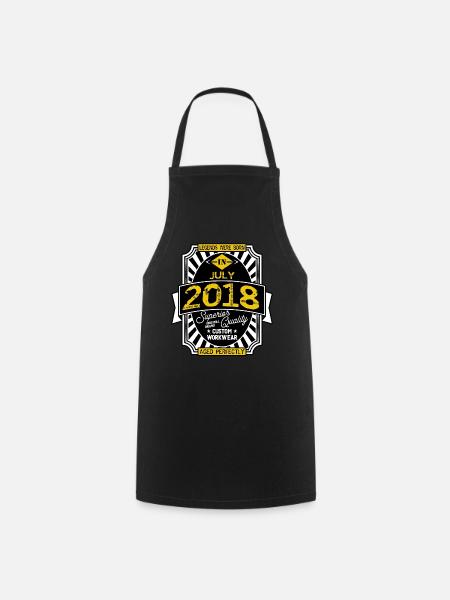 2018 JULY - Cooking Apron - black