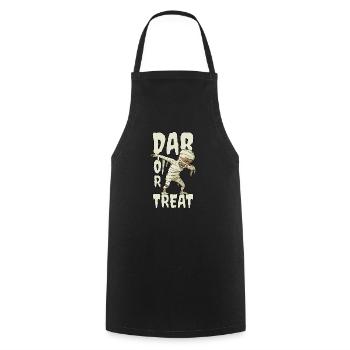 Dabbing Momie Halloween Dab Hip Hop - Tablier de cuisine - noir - Devant - AI Model Male 185 dark (185cm)
