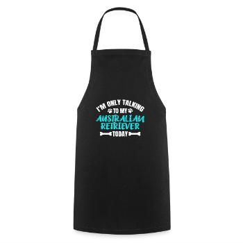 Australian Retriever Owner Owner - Cooking Apron - black - Front - AI Model Male 185 dark (185cm)