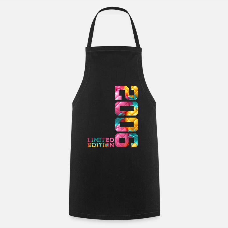20E ANNIVERSAIRE ÉDITION LIMITÉE 2006 - Tablier de cuisine - noir