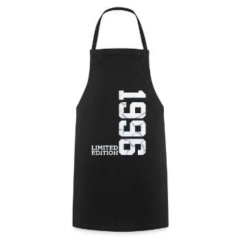 30E ÉDITION LIMITÉE ANNIVERSAIRE 1996 - Tablier de cuisine - noir - Devant - AI Model Male 185 dark (185cm)