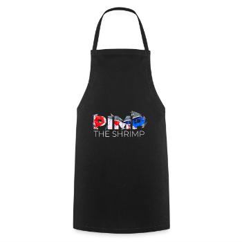 Shrimp Fan Pet Design for proud Shrimp fans - Cooking Apron - black - Front - AI Model Male 185 dark (185cm)