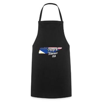 Filipinos of Tennessee Design für stolze Fil-Ams - Kochschürze - Schwarz - Vorne - AI Model Male 185 dark (185cm)