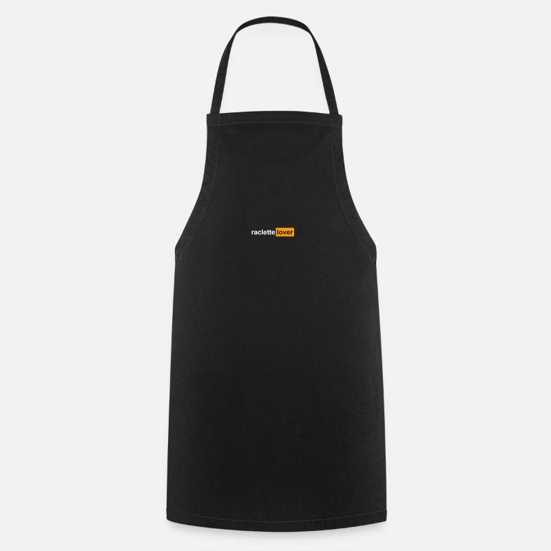 raclette lover - Tablier de cuisine - noir