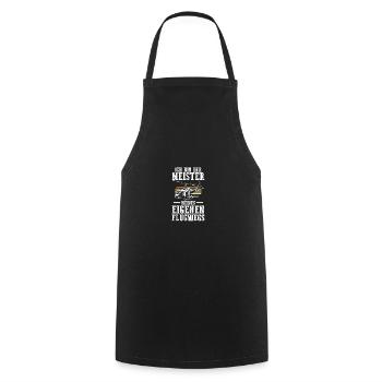 Pilot Flying Aviator Helicopter Helicopter - Cooking Apron - black - Front - AI Model Male 185 dark (185cm)