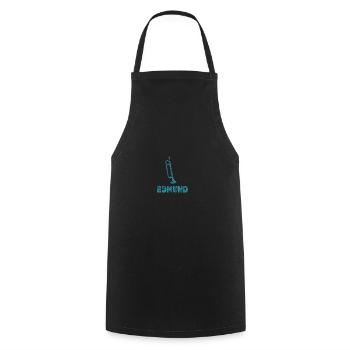 Edmund - Tablier de cuisine - noir - Devant - AI Model Male 185 dark (185cm)
