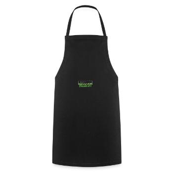 Gartenfreunde Rasenflüsterer Platzwart Geschenk - Kochschürze - Schwarz - Vorne - AI Model Male 185 dark (185cm)