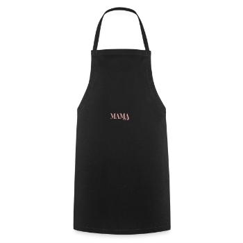 Expectant Mom 2023 Announce Pregnancy - Cooking Apron - black - Front - AI Model Male 185 dark (185cm)