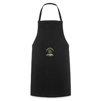 Science Microbiology Microbiologist - Cooking Apron - black - Front - AI Model Male 185 dark (185cm)
