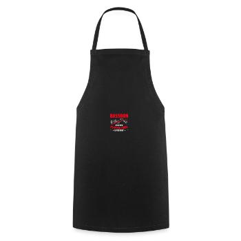 Bassoonist Bassoonist - Cooking Apron - black - Front - AI Model Male 185 dark (185cm)