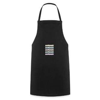 Escalade d’Aoraki - Tablier de cuisine - noir - Devant - AI Model Male 185 dark (185cm)