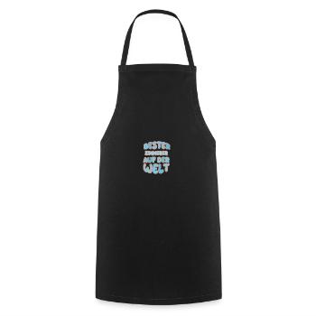 Gift for carpenters - Cooking Apron - black - Front - AI Model Male 185 dark (185cm)