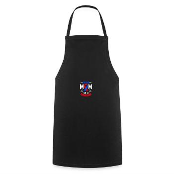 Congenital heart defect CHD consciousness - Cooking Apron - black - Front - AI Model Male 185 dark (185cm)