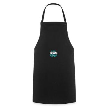 PTSD Awareness - Cooking Apron - black - Front - AI Model Male 185 dark (185cm)