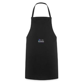 Sunflower Suicide Prevention Suicide Education - Cooking Apron - black - Front - AI Model Male 185 dark (185cm)