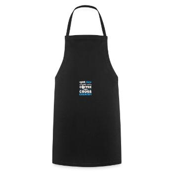 Ski de fond Coureurs Ski de fond - Tablier de cuisine - noir - Devant - AI Model Male 185 dark (185cm)