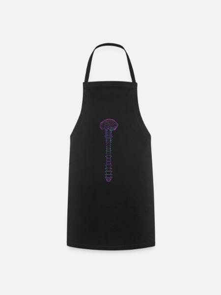 Physiothérapeute - Tablier de cuisine - noir