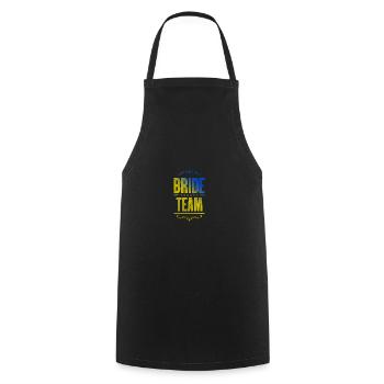 Bride Crew - Cooking Apron - black - Front - AI Model Male 185 dark (185cm)