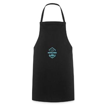 Work Distiller - Cooking Apron - black - Front - AI Model Male 185 dark (185cm)