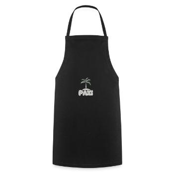 Paxi comme Paxi - Tablier de cuisine - noir - Devant - AI Model Male 185 dark (185cm)