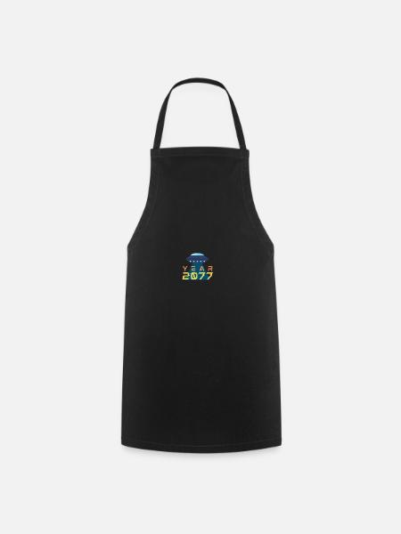 OVNI - Tablier de cuisine - noir