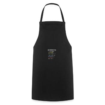 Der perfekte Tag Gamer - Kochschürze - Schwarz - Vorne - AI Model Male 185 dark (185cm)