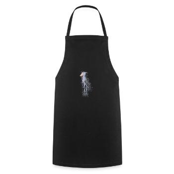 Shoebill Bird Bird Lover Birdwatcher - Cooking Apron - black - Front - AI Model Male 185 dark (185cm)