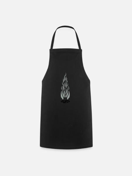 burn - Tablier de cuisine - noir