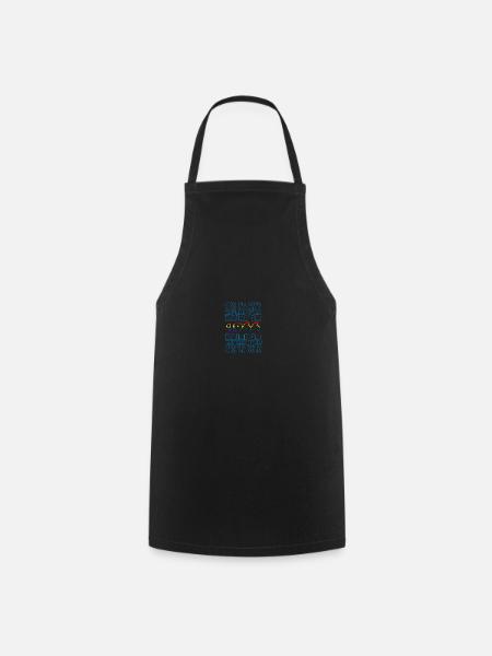 1966 1966 - Cooking Apron - black