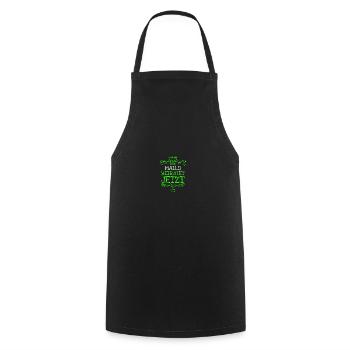 Gift for Mailo - Cooking Apron - black - Front - AI Model Male 185 dark (185cm)