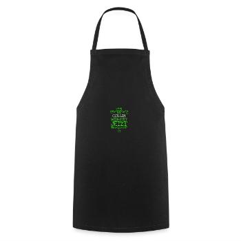 Collin - Tablier de cuisine - noir - Devant - AI Model Male 185 dark (185cm)
