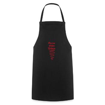 Passo dello stelvio gift bicycle cyclist - Cooking Apron - black - Front - AI Model Male 185 dark (185cm)
