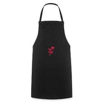 2025 - Tablier de cuisine - noir - Devant - AI Model Male 185 dark (185cm)