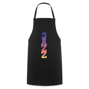 Jazz - Tablier de cuisine - noir - Devant - AI Model Male 185 dark (185cm)