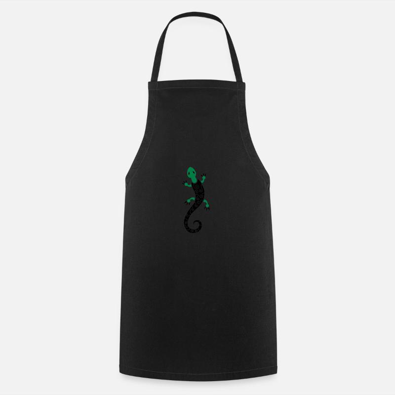 salamandre - Tablier de cuisine - noir