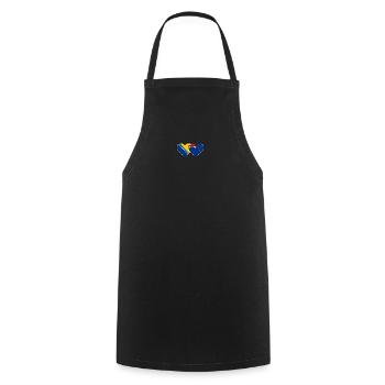 Bosnie-drapeau néo-zélandais - Tablier de cuisine - noir - Devant - AI Model Male 185 dark (185cm)