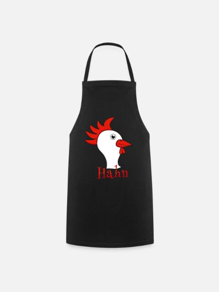 Chemise partenaire Coq - Tablier de cuisine - noir