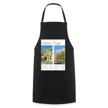 URBEX_PESCADERIA - Cooking Apron - black - Front - AI Model Male 185 dark (185cm)