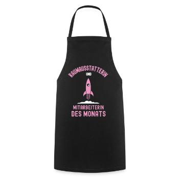 Best Interior Decorator Employee of the Month - Cooking Apron - black - Front - AI Model Male 185 dark (185cm)