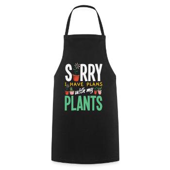 Garden & Plant Lovers Gifts - Cooking Apron - black - Front - AI Model Male 185 dark (185cm)