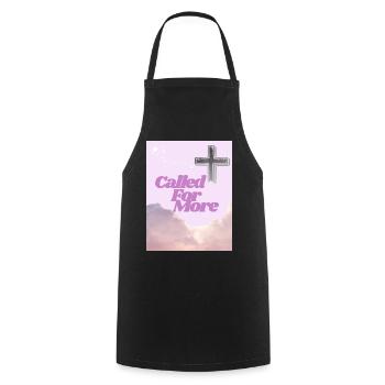 Appelée à Plus de lever de soleil croisé - Tablier de cuisine - noir - Devant - AI Model Male 185 dark (185cm)