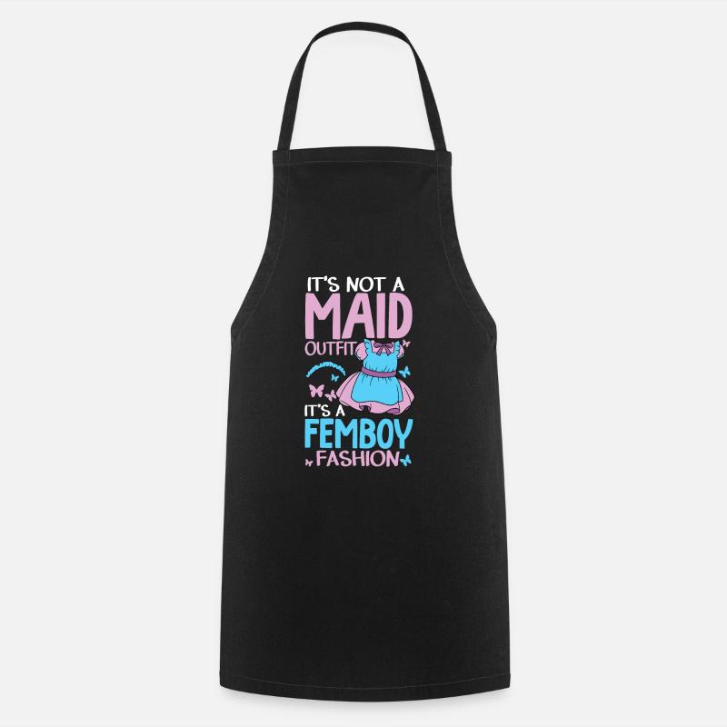 Crossdressing - Cooking Apron - black