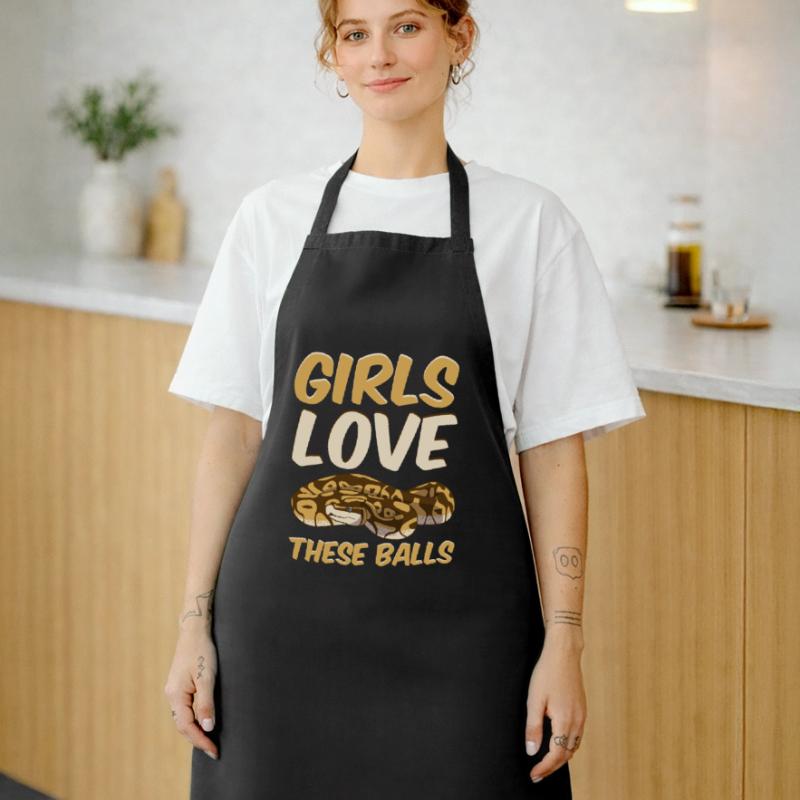 Ball Python Snake Cooking Apron