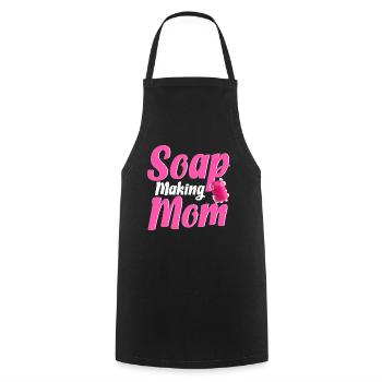 Soap manufacturer Soapologist - Cooking Apron - black - Front - AI Model Male 185 dark (185cm)
