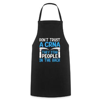 Anesthesiologist Anesthesiology - Cooking Apron - black - Front - AI Model Male 185 dark (185cm)