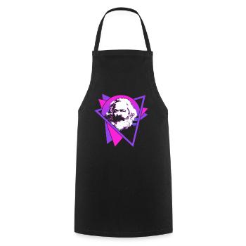 Socialist Socialism Communist Communism - Cooking Apron - black - Front - AI Model Male 185 dark (185cm)